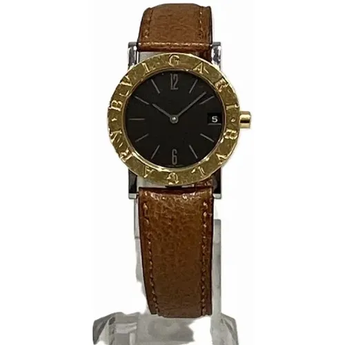 Pre-owned Watches, female, , Size: ONE SIZE Pre-owned Metal watches - Bvlgari Vintage - Modalova