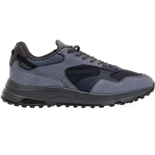 Nabuk Hyperlight Sneakers , male, Sizes: 8 UK, 8 1/2 UK - Hogan - Modalova