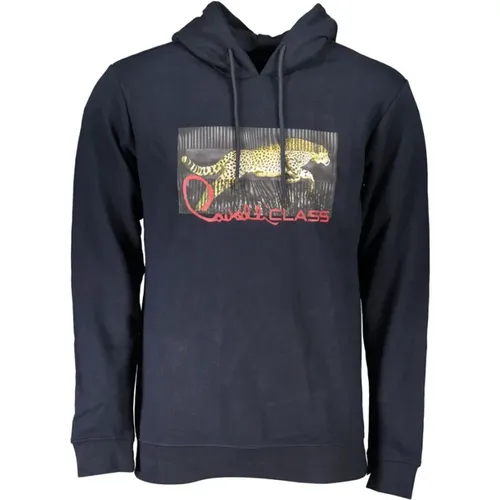 Hooded Sweatshirt with Elegant Design , male, Sizes: S, 3XL, M, L, XL, 2XL - Cavalli Class - Modalova