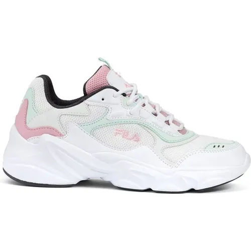 White Opal Blue Sneakers Women , female, Sizes: 9 UK, 7 UK - Fila - Modalova