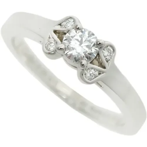 Pre-owned Jewellery, female, , Size: ONE SIZE Pre-owned Platinum rings - Cartier Vintage - Modalova