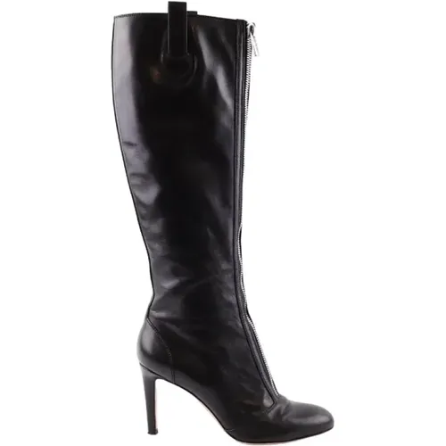 Pre-owned Boots, female, , Size: 8 US Pre-owned Leather boots - Gianvito Rossi Pre-owned - Modalova