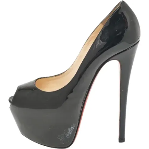 Pre-owned Pumps, female, , Size: 7 US Pre-owned Leather heels - Christian Louboutin Pre-owned - Modalova