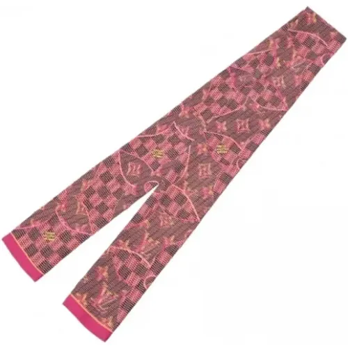 Pre-owned Scarves, female, , Size: ONE SIZE Pre-owned Silk scarves - Louis Vuitton Vintage - Modalova