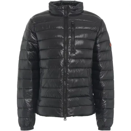 Gepolsterte Eco-Daunenjacke mit Stehkragen , Herren, Größe: XL - Save The Duck - Modalova