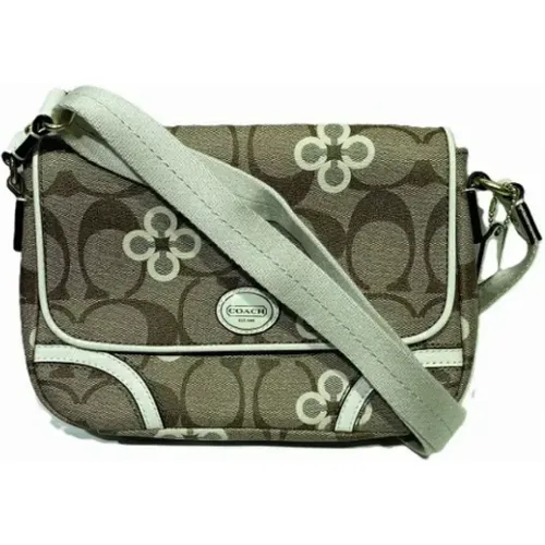 Pre-owned Coated canvas shoulder-bags , female, Sizes: ONE SIZE - Coach Pre-owned - Modalova