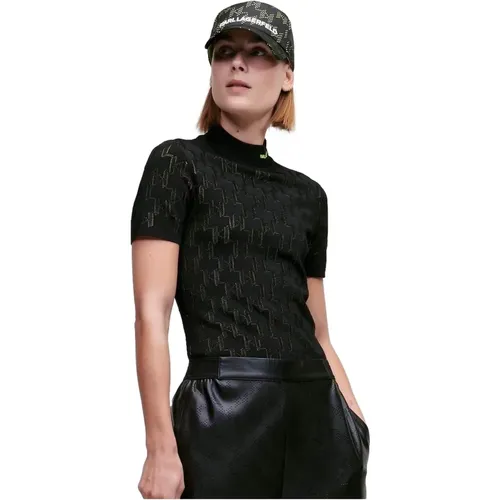 T-Shirt , Damen, Größe: S - Karl Lagerfeld - Modalova