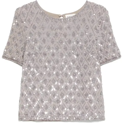 Blouses, female, , Size: M Neutral Tops Collection - P.a.r.o.s.h. - Modalova