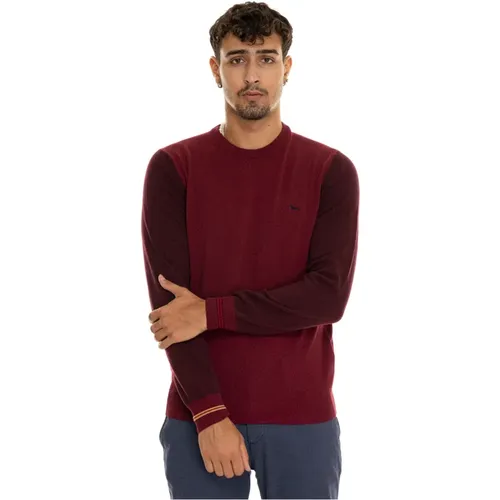 Stylischer Strickpullover für Männer , Herren, Größe: XL - Harmont & Blaine - Modalova