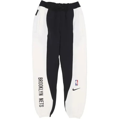 Sweatpants, male, , Size: XL NBA Showtime Dri-Fit Tracksuit Pants - Nike - Modalova