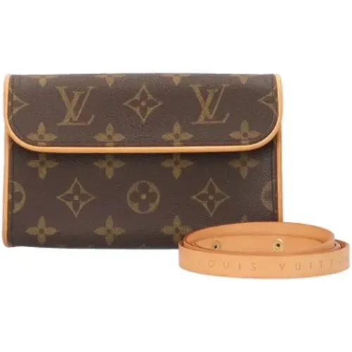 Pre-owned Belt Bags, female, , Size: ONE SIZE Pre-owned Canvas shoulder-bags - Louis Vuitton Vintage - Modalova