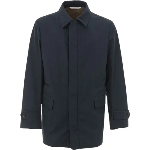 Blaue Baumwolljacke Brioni - Brioni - Modalova