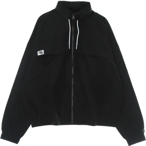 Windbreaker Jacket /White , male, Sizes: L, S - Jordan - Modalova