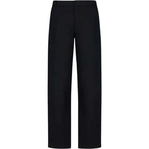 Straight Trousers , male, Sizes: W36 - Armani Exchange - Modalova