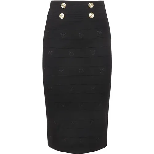 Skirt Regular Fit Ss24 , female, Sizes: L - pinko - Modalova