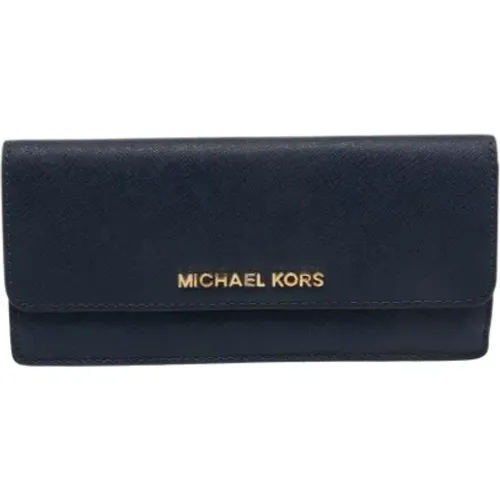 Pre-owned Wallets, female, , Size: ONE SIZE Pre-owned Leather wallets - Michael Kors Pre-owned - Modalova