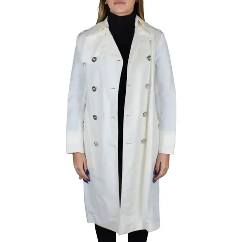 Schicker weißer Trenchcoat , Damen, Größe: XS - Ralph Lauren - Modalova