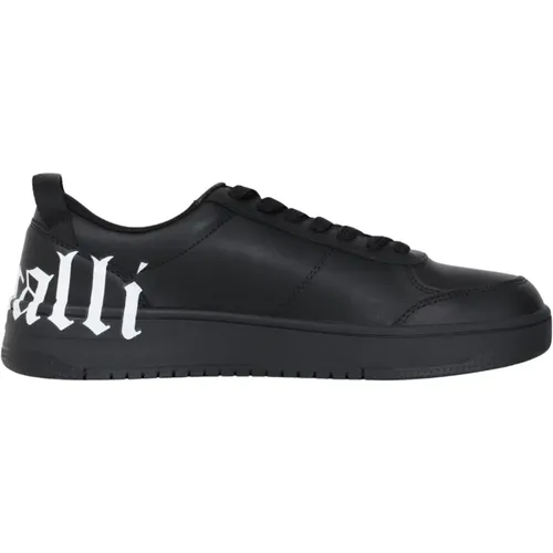 Schwarze Logo-Sneakers Herbst Winter , Herren, Größe: 40 EU - Just Cavalli - Modalova