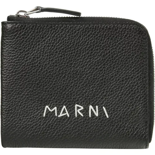 Stylish Wallet for Everyday Use , female, Sizes: ONE SIZE - Marni - Modalova