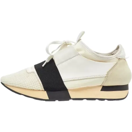 Pre-owned Sneakers, female, , Size: 8 US Pre-owned Leather sneakers - Balenciaga Vintage - Modalova