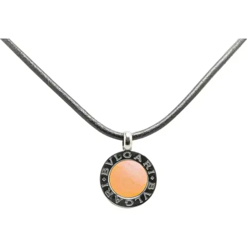 Pre-owned Jewellery, female, , Size: ONE SIZE Pre-owned Stainless Steel necklaces - Bvlgari Vintage - Modalova