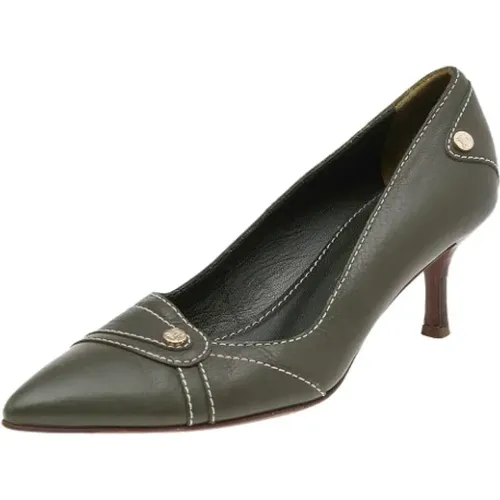 Pre-owned Pumps, female, , Size: 6 1/2 US Pre-owned Leather heels - Celine Vintage - Modalova