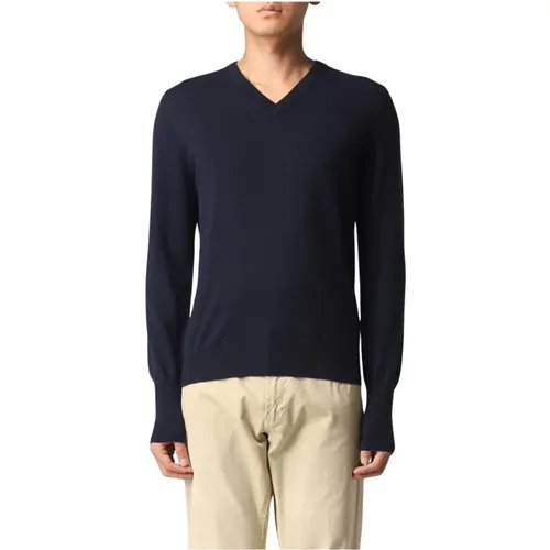 V-neck Knitwear, male, , Size: 2XL V-Neck Sweater for Men - Ballantyne - Modalova