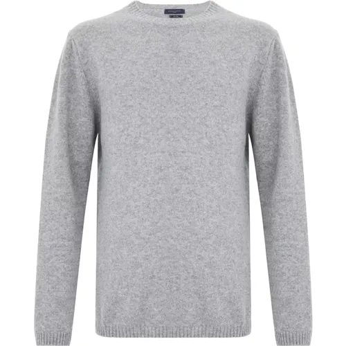 Graue Pullover Kollektion , Herren, Größe: XL - Daniele Fiesoli - Modalova