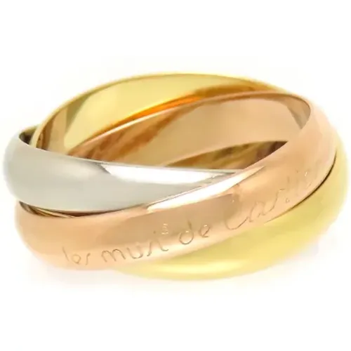 Pre-owned Jewellery, female, , Size: ONE SIZE Pre-owned Metal rings - Cartier Vintage - Modalova