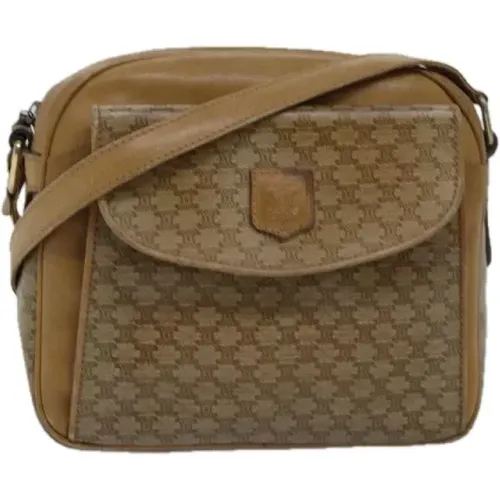 Pre-owned Cross Body Bags, female, , Size: ONE SIZE Pre-owned Canvas celine-bags - Celine Vintage - Modalova