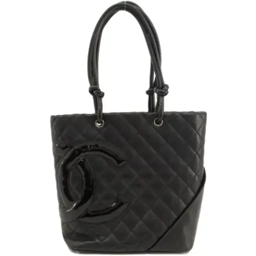 Pre-owned Tote Bags, female, , Size: ONE SIZE Pre-owned Leather handbags - Chanel Vintage - Modalova