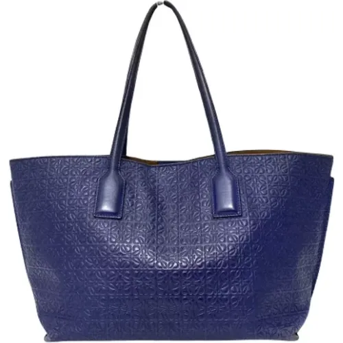 Pre-owned Tote Bags, female, , Size: ONE SIZE Pre-owned Leather totes - Loewe Pre-owned - Modalova