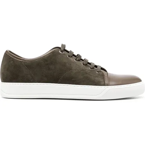 Fashion Sneakers Black , male, Sizes: 9 UK - Lanvin - Modalova