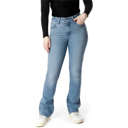 Levi's, 725 High Rise Bootcut Jeans , Damen, Größe: W28 L30 - Levis - Modalova