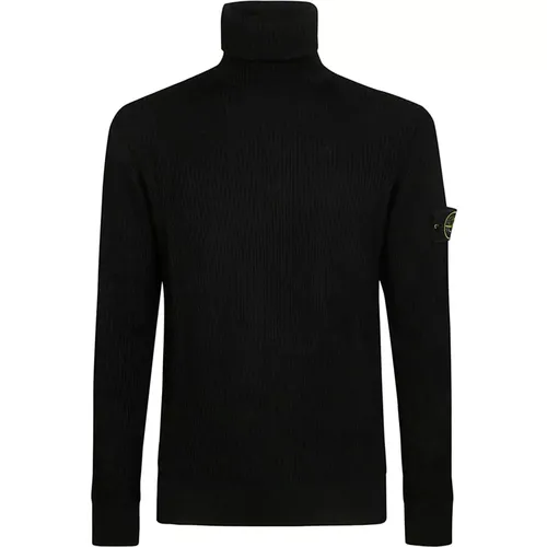 Stilvolles Dolcevita Pullover , Herren, Größe: L - Stone Island - Modalova