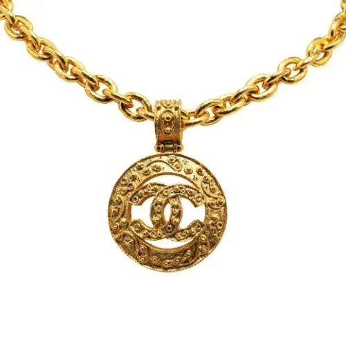 Pre-owned Metal chanel-jewelry , female, Sizes: ONE SIZE - Chanel Vintage - Modalova