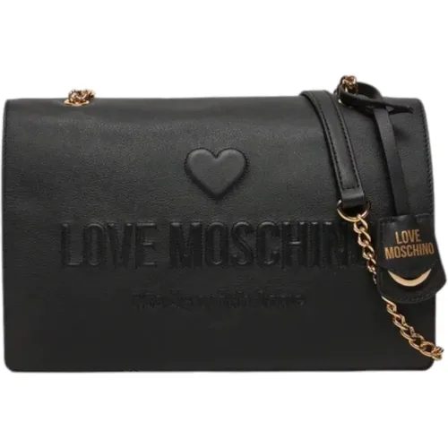 Shoulder Bags, female, , Size: ONE SIZE Stylish Women's Shoulder Bag in Synthetic Leather - Love Moschino - Modalova