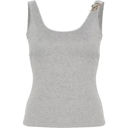 Shirts Grey , female, Sizes: M - Blumarine - Modalova