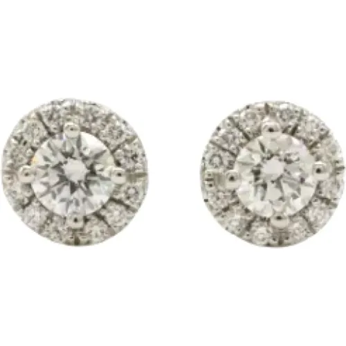 Pre-owned Jewellery, female, , Size: ONE SIZE Pre-owned Metal earrings - Tiffany & Co. Pre-owned - Modalova