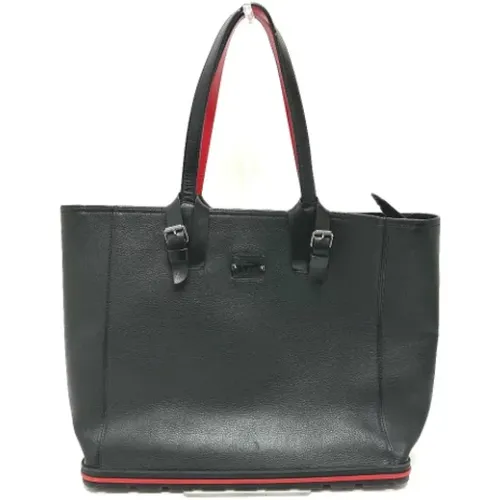 Pre-owned Tote Bags, female, , Size: ONE SIZE Pre-owned Leather shoulder-bags - Christian Louboutin Pre-owned - Modalova