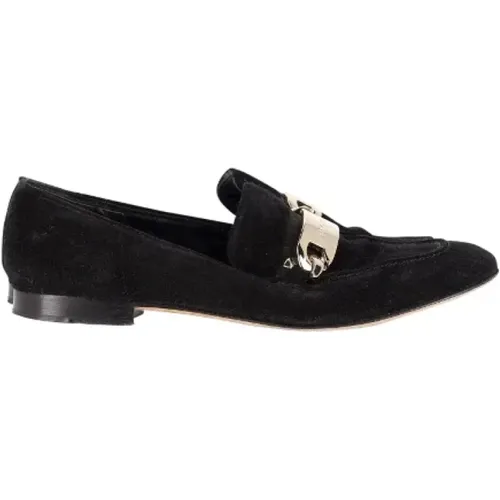 Pre-owned Suede flats , female, Sizes: 7 UK - Jimmy Choo Pre-owned - Modalova