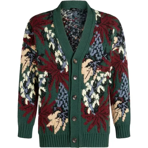 MultiColour Sweaters for Stylish Looks , male, Sizes: L, M - ETRO - Modalova