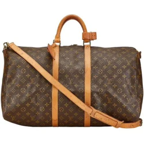 Pre-owned Weekend Bags, female, , Size: ONE SIZE Pre-owned Canvas louis-vuitton-bags - Louis Vuitton Vintage - Modalova