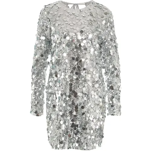 Silver Dress Aw24 Hand Wash , female, Sizes: XS, M, S - Semicouture - Modalova