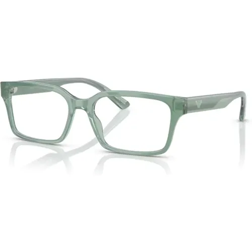 Glasses, unisex, , Size: 53 MM Eyewear Frames EA 3244 - Emporio Armani - Modalova