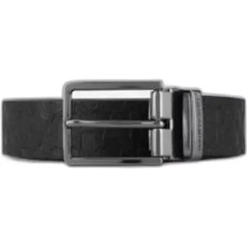 Belts, male, , Size: ONE SIZE Polyurethane Coated Polyester Belt - Armani Exchange - Modalova