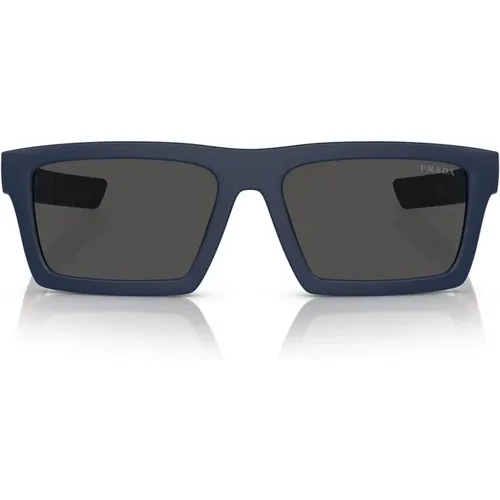 Sportliche Sonnenbrille mit verspiegelten Gläsern,ImpavidLarge Sonnenbrille - Prada - Modalova