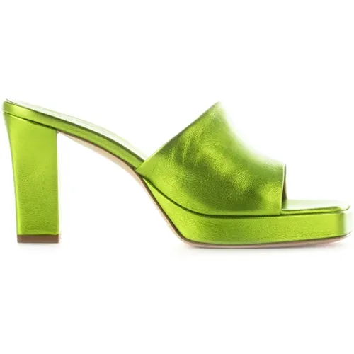 Elevate your summer wardrobe with these high-heeled sandals , female, Sizes: 5 UK - Paris Texas - Modalova