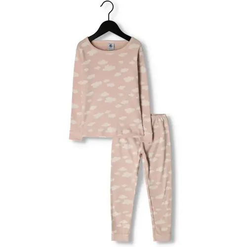 Mädchen Pyjama Nachtwäsche Rosa - Petit Bateau - Modalova