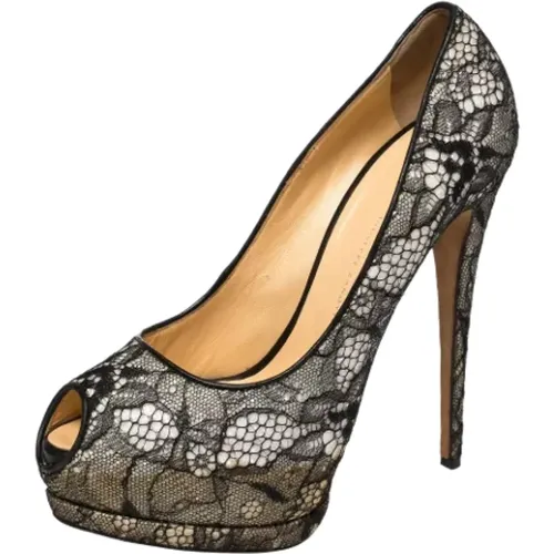 Pre-owned Fabric heels , female, Sizes: 8 UK - Giuseppe Zanotti Pre-owned - Modalova